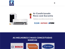Tablet Screenshot of carvagel.com.br